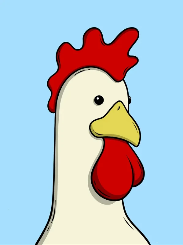 Genesis Cock — original NFT artwork