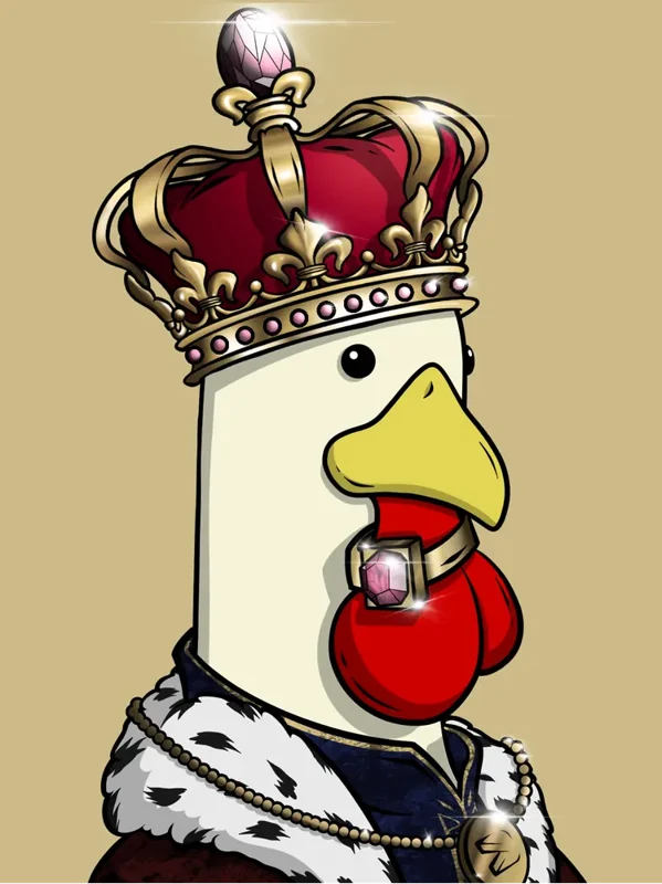 King Cock — original NFT artwork